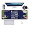 Log Zog Desk Pad Mat Gaming Mouse Pads with Coasters 315x118 Large XXL NonSlip Rubber Base Mousepad with Stitched Edges for Work Gaming Office Home Christian Bible Verse Jeremiah 2911