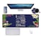 Log Zog Desk Pad Mat Gaming Mouse Pads with Coasters 315x118 Large XXL NonSlip Rubber Base Mousepad with Stitched Edges for Work Gaming Office Home Christian Bible Verse Jeremiah 2911