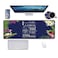 Log Zog Desk Pad Mat Gaming Mouse Pads with Coasters 315x118 Large XXL NonSlip Rubber Base Mousepad with Stitched Edges for Work Gaming Office Home Christian Bible Verse Jeremiah 2911