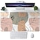 CYZFF Boho Abstract Large Mouse Pad Brown Grey Pink Aesthetic XL Mouse Pad Gaming Mousepad XXL Long Keyboard Mat 315X157 Desk Accessories for Women Girls