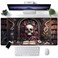 CYZFF Gothic Large Mouse Pad XXL Desk Pad Gaming Mousepad Extended Keyboard Mat 315 x 157 in Black Fabric with Lycra Surface and Rubber Base