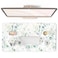 QIYI Large Mouse Pad Cute Green Leaves Desk Mat for Desktop Women Girls Office Dcor Desk Accessories PU Leather Waterproof Gaming Mousepad Eucalyptus Leaf Desk Pad Computer Mat 315 x 157