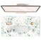 QIYI Large Mouse Pad Cute Green Leaves Desk Mat for Desktop Women Girls Office Dcor Desk Accessories PU Leather Waterproof Gaming Mousepad Eucalyptus Leaf Desk Pad Computer Mat 315 x 157