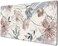LuckyCow Desk Mat Abstraction Hand Painted Flowers Extended Gaming Mouse Pad 315x1575 in Cute Large NonSlip Rubber Base Mousepad with Stitched Edges Keyboard Mouse Mat Desk Pad for Game Office