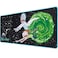 SUBSONIC Rick Morty XXL Mouse Pad 35 in x 157 in Gift Rick and Morty Gaming Desk pad 90 mm x 40 mm Official Licensed