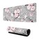Wisedeal Rose Theme Large Gaming Mouse Pad with Stitched Edges NonSlip Rubber Base Waterproof Desk Writing Pad for Office Home Gamer