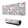 Wisedeal Rose Theme Large Gaming Mouse Pad with Stitched Edges NonSlip Rubber Base Waterproof Desk Writing Pad for Office Home Gamer