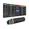 Sigouyinei Computer Office Power Point Excel Word Short Cut Shortcuts Keys Gaming Keyboard Mouse Pad Mousepad Huge Extended XL Stitched Edge Rubber Sole for Home Office315X 118