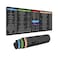 Sigouyinei Computer Office Power Point Excel Word Short Cut Shortcuts Keys Gaming Keyboard Mouse Pad Mousepad Huge Extended XL Stitched Edge Rubber Sole for Home Office315X 118