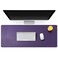 Mydours 38x16 Large Desk Pad Purple Desk Mat XL PU Leather Desk Mat for Workspace Decor Durable Keyboard Mouse Pad for Home Office Writing Gaming Purple