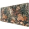 YKJWW Flower Vintage Desk Pad Aesthetic Desk Mat Flower Mouse Pad Computer Big Mousepad NonSlip Base Gaming Keyboard Giant Mouse Pad Computer Mat for Laptop Office with Stitched Eges 315x118 in