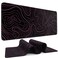 DIGSOM Mouse Pad Gaming Mousepad 315 x 118 in Large Mouse Pad for Keyboard and Mouse with AntiSlip Rubber Base Keyboard Pad XL Mouse Mat for Home and OfficeBlack with Red Topographic Line