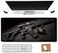 RTGGSEL 315x118 Inch NonSlip Long Extended Large Gaming Mouse Pad with Stitched Edges XL Laptops Keyboard Mouse Mat Black Gun