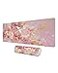 Loveon Large Mouse PadCute Extended Gaming Desk Decor PadOffice Desk MatPU Leather Waterproof MousepadComputer PC Laptop Pads for School Office Home and Game315 x 157Rose Golden Marble