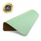 Besezx PU Leather Mouse Pad With Stitched Edge MicroFiber Base NonSlip Waterproof for Computers Laptop 8x11 Inch Natural Green