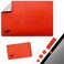 Gecko Travel Tech Mouse Pad Adhesive Bottom Sticks to Any Surface Portable Webcam Covers and Screen Cleaner Included Red