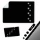 Gecko Travel Tech Mouse Pad Adhesive Bottom Sticks to Any Surface Portable Webcam Covers and Screen Cleaner Included Dog Paw