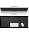 ALOANES Large Gaming Mouse Pad with NonSlip Rubber BaseStitched EdgeDesk mat for LaptopComputer PC Wristing Pad for GamerOffice HomeClassic Black XXL 1574x3543x012