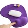 DEMON CHEST Office Mousepad with Gel Wrist Support Ergonomic Gaming Desktop Mouse Pad Wrist Rest Design Gamepad Mat Rubber Base for Laptop Computer Silicone NonSlip SpecialTextured Surface 07Purple