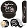 DSRGRGFDJ Keyboard Wrist Rest and Ergonomic Mouse Pad with Wrist Support SetNonSlip PU BaseMatching Cute Coaster and Multifunction Removable Elephant Pen HolderStay Positive Work Hard and Make It Happ