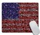 Amcove American Bullets Flag Customized Rectangle NonSlip Rubber Mousepad Gaming Mouse Pad 95 X 79 Inch 240mmX200mmX3mm