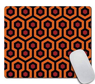 Amcove The Shining Overlook Hotel Carpet Rectangle Mouse Pad Customized Rectangle NonSlip Rubber Mousepad Gaming Mouse Pads