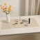Wolaile Leather Desk Pad Blotter 36x17 inch Big Keyboard Mouse PadWaterproof NonSlip Writing Desk Computer Mat Desktop Protector for Office HomeIvory White