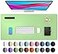 Aothia Leather Desk Pad Protector Mouse Pad Office Desk Mat NonSlip PU Leather Desk Blotter Laptop Desk Pad Waterproof Desk Writing Pad for Office and Home 236 x 137 Foam Green