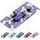KRAKEN KEYBOARDS Kraken Gaming Mouse Pad Large Purple XXL Mouse Pad for Gaming Desk Mat for Keyboard Thick Artisan Mousepad for Desk Lavender Drip