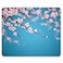 Smooffly Sakura Mouse PadLeaves and Plants Ombre Spring Japanese Sakura Flowers in Garden Park Gaming Mouse Pad