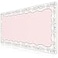 HAOCOO Cute Girly Computer Mat Pink Bow XXL Mouse Pad for Gaming Office NonSlip Waterproof Desk Matt for Desktop Aesthetic Home Desk Accessories Desk Pad Protector with Stitched Edges