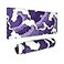 VVGETE Japanese Purple Wave Large Mouse Pad XL Extended Gaming Mouse Pad Mat Desk Pad with Stitched EdgeFull Desk Mousepad for OfficeComputerKeyboard 315 X 118 Inch Japanese Purple White Wave