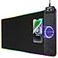 wireless future charger Gaming Mouse Pad Wireless Charging Mouse Pad Gaming 315x118 Large RGB Desk Mat for LaptopComputerKeyboard 9 Light Modes Waterproof Smooth Surface NonSlip Base Black