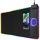 wireless future charger Gaming Mouse Pad Wireless Charging Mouse Pad Gaming 315x118 Large RGB Desk Mat for LaptopComputerKeyboard 9 Light Modes Waterproof Smooth Surface NonSlip Base Black