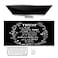 EOBTAIN Black and White Large Mouse Pad Bible Verse Keyboard Mat 315x157 Inch Scripture XXL Thin and Big Extended Desk Mat Smooth NonSlip Rubber Mousepad Relaxing Spiritual Desk Accessories