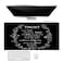 EOBTAIN Black and White Large Mouse Pad Bible Verse Keyboard Mat 315x157 Inch Scripture XXL Thin and Big Extended Desk Mat Smooth NonSlip Rubber Mousepad Relaxing Spiritual Desk Accessories
