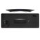ZORESYN Desk Pad 591x197 PU Leather Desk Blotter Protector Large Gaming Mousepad Desk Mat Waterproof Non Slip Base Keyboard Extended Mouse Mat Black