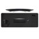 ZORESYN Desk Pad 591x197 PU Leather Desk Blotter Protector Large Gaming Mousepad Desk Mat Waterproof Non Slip Base Keyboard Extended Mouse Mat Black
