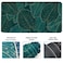 Yunoble Ergonomic Large Mouse Pad and Keyboard Wrist Rest Desk Pad for Keyboard and Mouse 4in1 Large Gaming Mouse Pad with Wrist Support for Home Office Study GameGreen Leaves