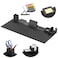 KDD Desk Pad Mat Set 6 in 1 Mouse Mat with Magnetic Desktop Storage Accessories DIY Feature for Phone and Tablet StandCup HolderPen Card HolderCable Management for Home Office Accessories