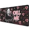 XCDZLNDL Call Me Mouse Pad Ghostface Desk PatMouse Mat Large Desk Mat for DesktopStitched Edges NonSlip Waterproof Rubber Base Mous Mat for Office Computer Keyboard Laptop and Home275X118 in