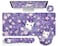 LIMKRIAN Purple Mouse Pad Large Desk Mat Set Kawaii Cat Computer Mouse Pad with Wrist Rest Keyboard Wrist Support XXL Mousepad Cup Coaster Set Cute Purple Office Desk Accessories Cat Decor Supplies