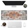 Gnhkmw Large Gaming Mouse Pad for DeskBoho Carpet Style Desk Mat for DesktopBoho Rug Desk Pad Extended Big Computer Keyboard Mouse Pad with NonSlip Base and Stitched Edges 315x118