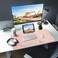 Bloss Large Desk Pad and Keyboard Wrist Rest Large Mouse Pad Keyboard PadMouse Wrist Support NonSlip Desk Mat Protector for Office Home 354157 InchesPink