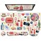 iCasso Desk Pad Mat Large Mouse Pad and Keyboard Wrist Rest Set Desk Protector Mat4in1 Ergonomic Carpal Tunnel Keyboard Pad with Wrist Support for Desktop Home Office Computer