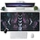 CYZFF Celestial Moon Phases Mouse Pad Large Purple Desk Mat Forest Extended Gaming Mousepad Violet Teal Desk Pad XXL 315 x 157 in Laptop Computer Mouse Keyboard Mat for Office Desk Decor
