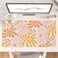 Colorful Star Large Mouse Pad PU Leather Waterproof Desk Mat Computer Gaming Mouse Pad XXL Full Desk Mousepad Non Slip Desk Pad for School Office Home 315 x 157 Wavy Flowers