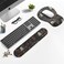 Mechanical Cattle Ghost Book Mousepad with Wrist Rest Halloween Computer Keyboard Mouse Pad Black Cute Mouse Pad with Wrist Rest for Computer Keyboard 2 In1 Mousepad with Wrist Support Easy TypingReli