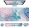 LATEEFAH Desk Mat Mouse Pad with Wrist Rest 4in1 Large Mouse Pads for Desk Ergonomic Mouse Pad and Keyboard Wrist Rest Gaming Keyboard Mat for Office Home