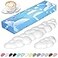 JIKIOU Upgrade Leather Cloud Keyboard Wrist Rest Cloud Wrist Rest with NonSlip PU Base Comfortable Memory Foam Wrist Rest for Computer Laptop Mac Gaming Office and Pain Relief Wish New Year Gift